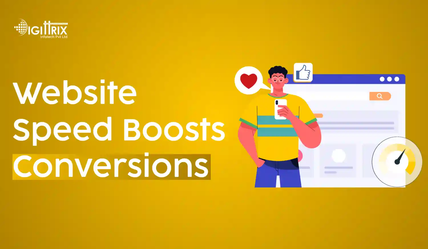 image showing how improved website speed enhances user engagement and increases conversion rates