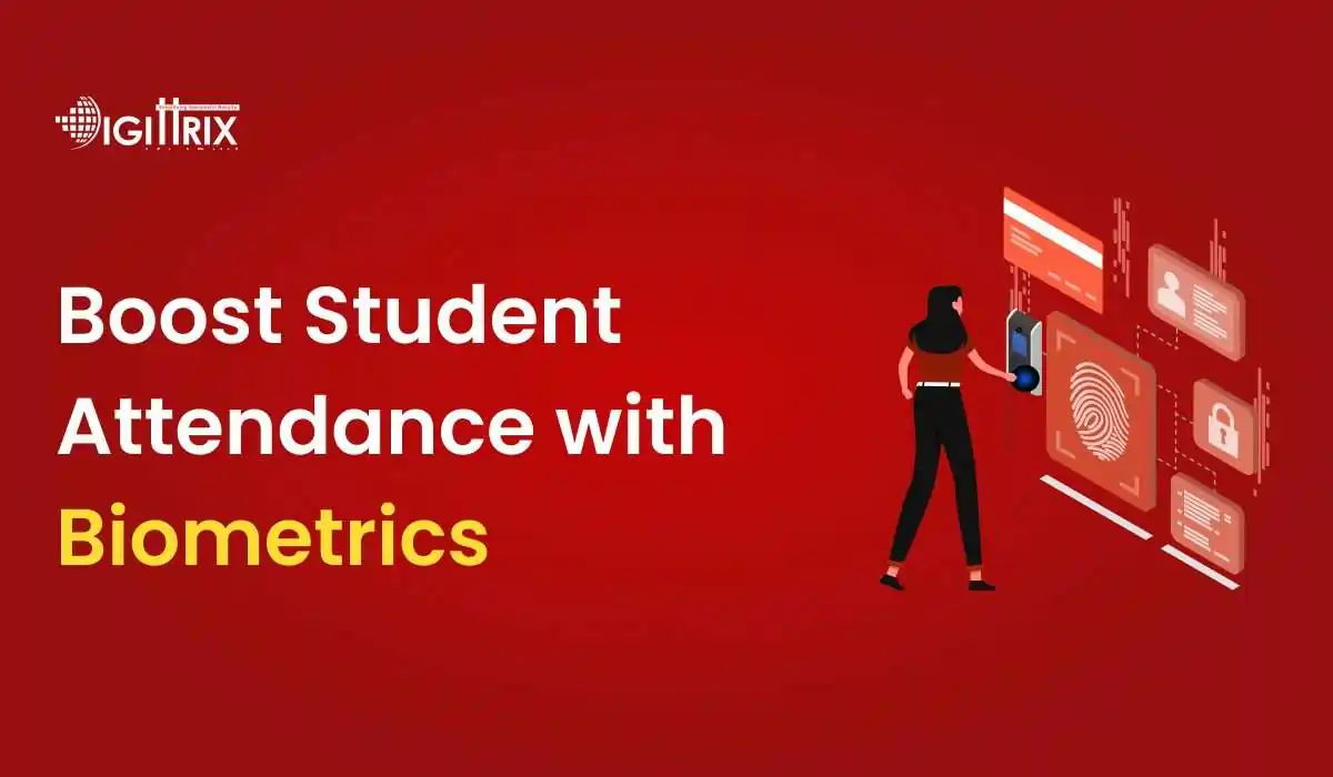 Image illustrating a biometric system designed to enhance student attendance in educational institutions