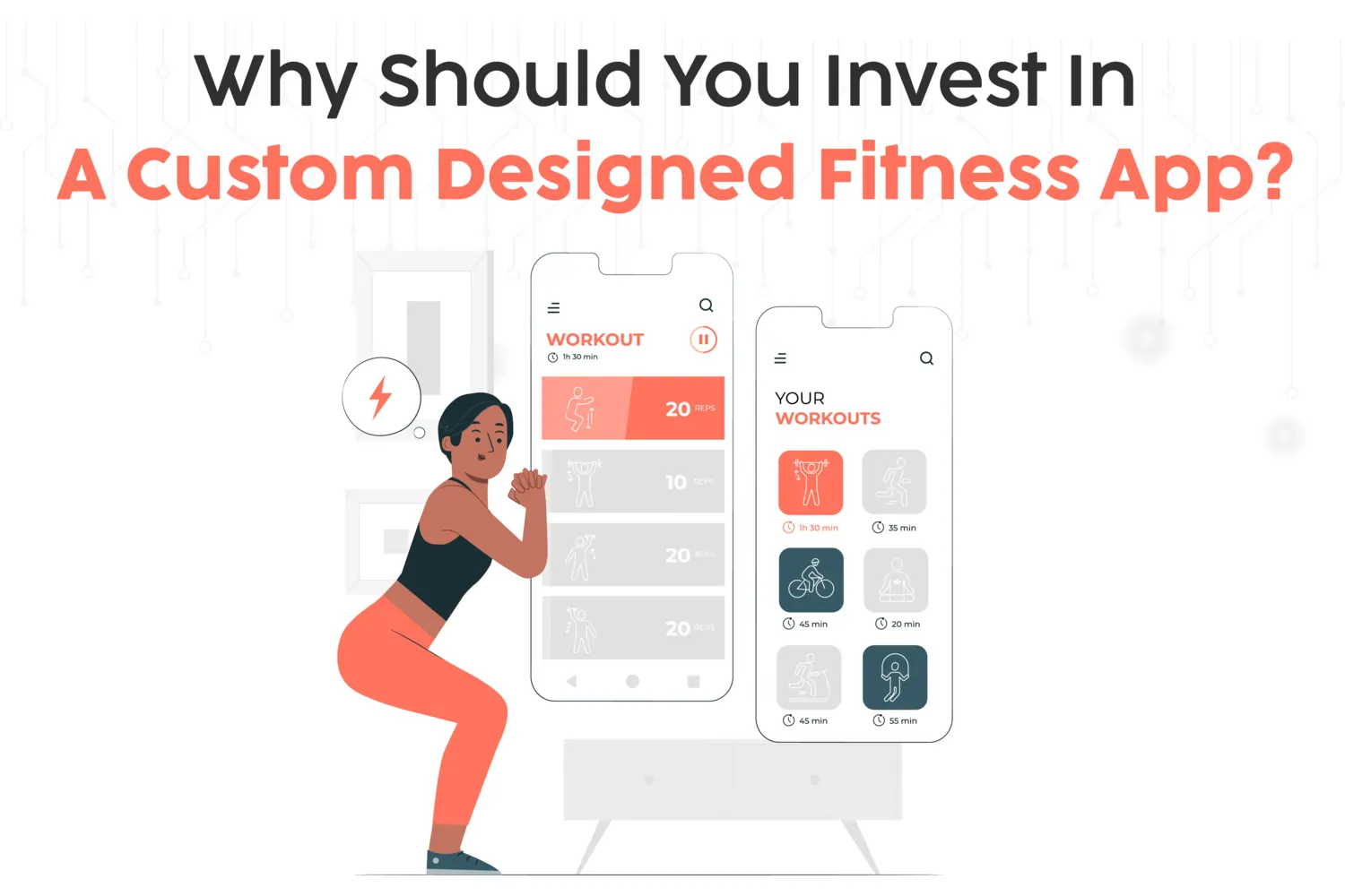 Why Should You Invest In A Custom Designed Fitness App?