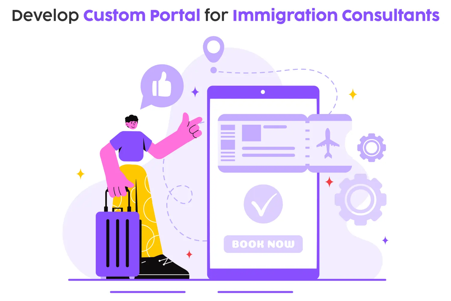 Custom Portal: Simplify Tasks Across Immigration, Medical, Fitness