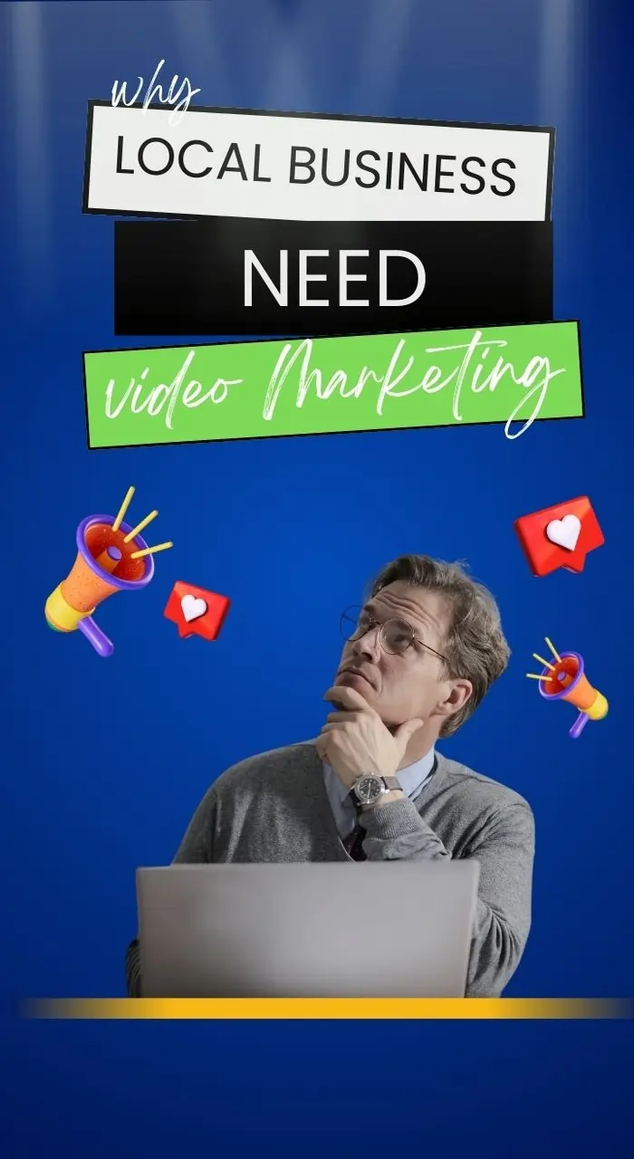 Image showing man thinking why businesses need video marketing for local businesses