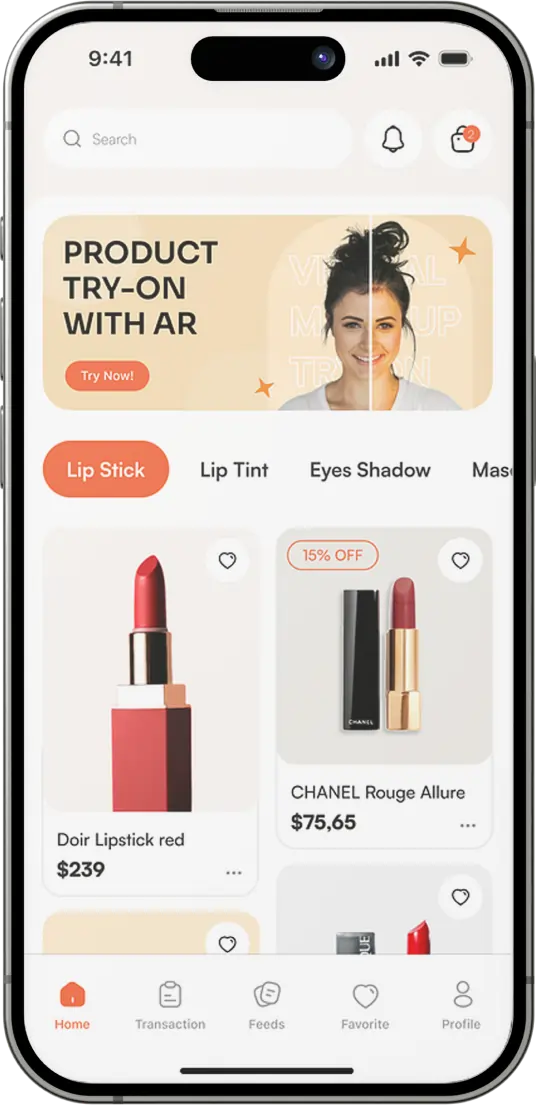 Ecommerce Beauty Website and Mobile app