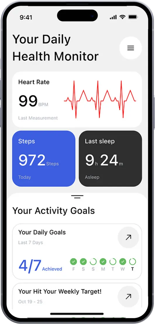 Health Monitor App Development