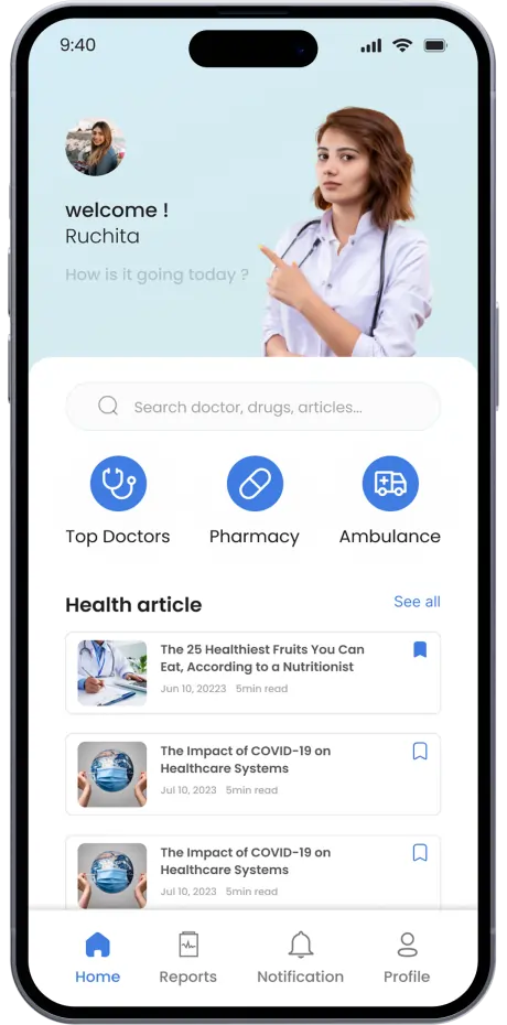 Healthcare app development welcome