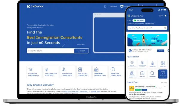 Website and Mobile for Immigration Consultants