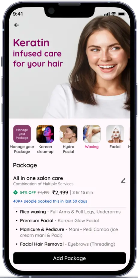 social app message page