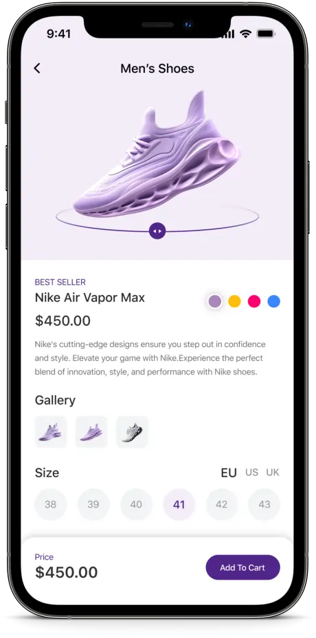 Ecommerce App Development Products Design