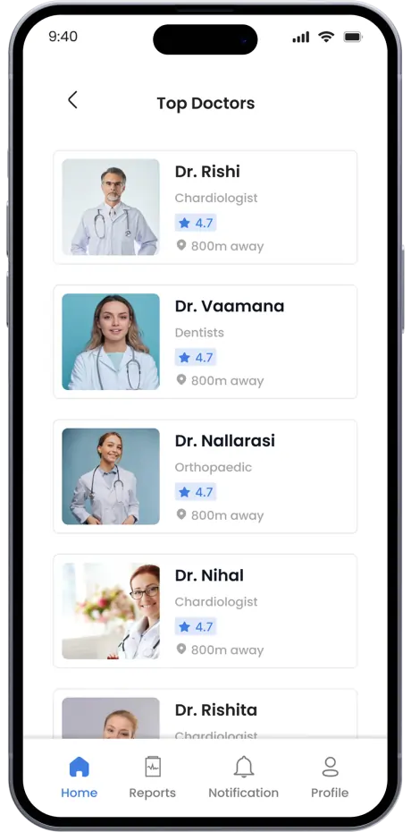 healthcare app doctors