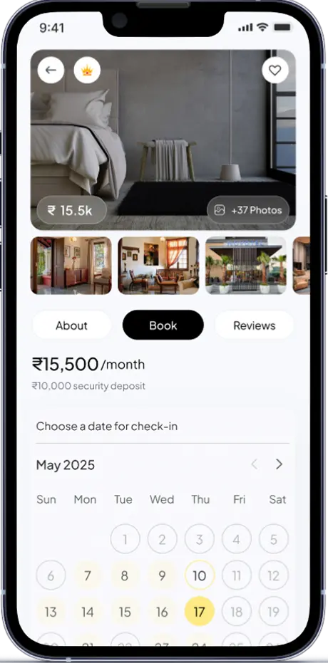social app message page