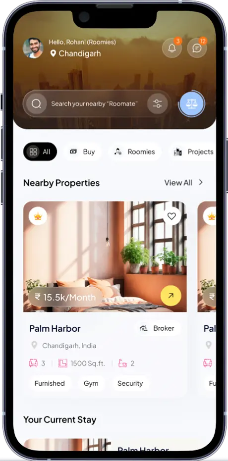 social app welcome page