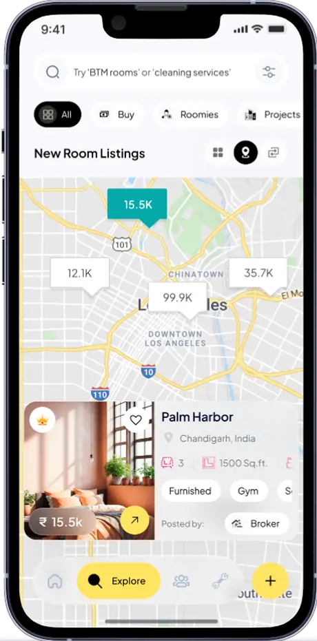 social app reels page